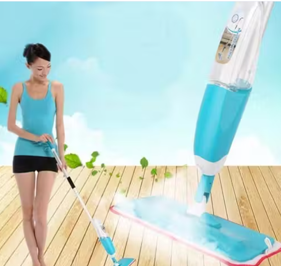 Microfiber 360 Degree Cleaning Healthy Spray Mop with Washable Cleaning Pad and Integrated Water Spray for Floor Cleaning, Spray Mop Cleaner, floor cleaning mop, Cleaning Mop for Home & Office Easy to use